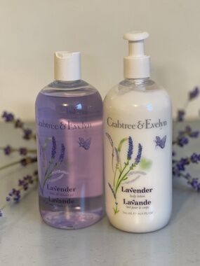Crabtree Lavender Relaxing Spa Duo Set